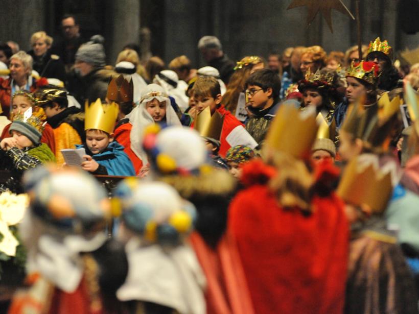 Sternsinger im Kölner Dom 2015