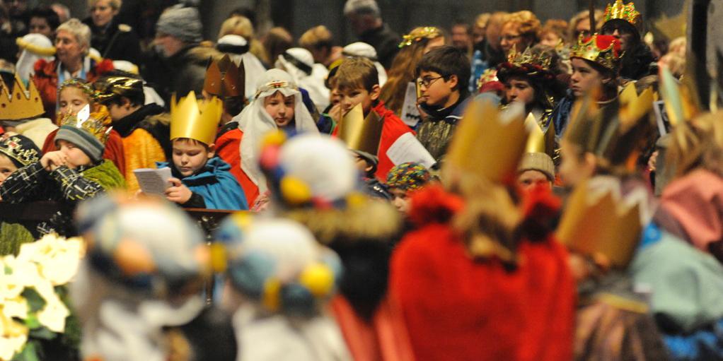 Sternsinger im Kölner Dom 2015