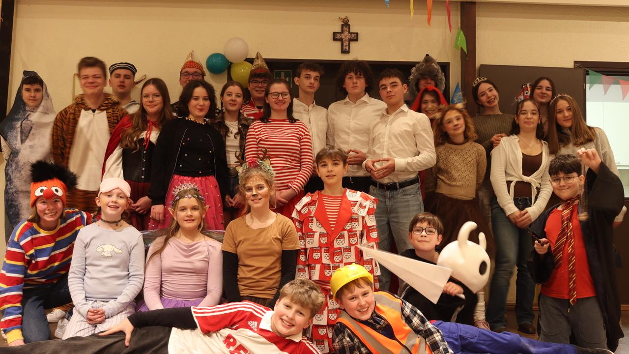 Messdiener Karnevalsfeier